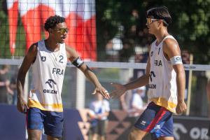 Beach-EuroVolley : La France reçue cinq sur cinq